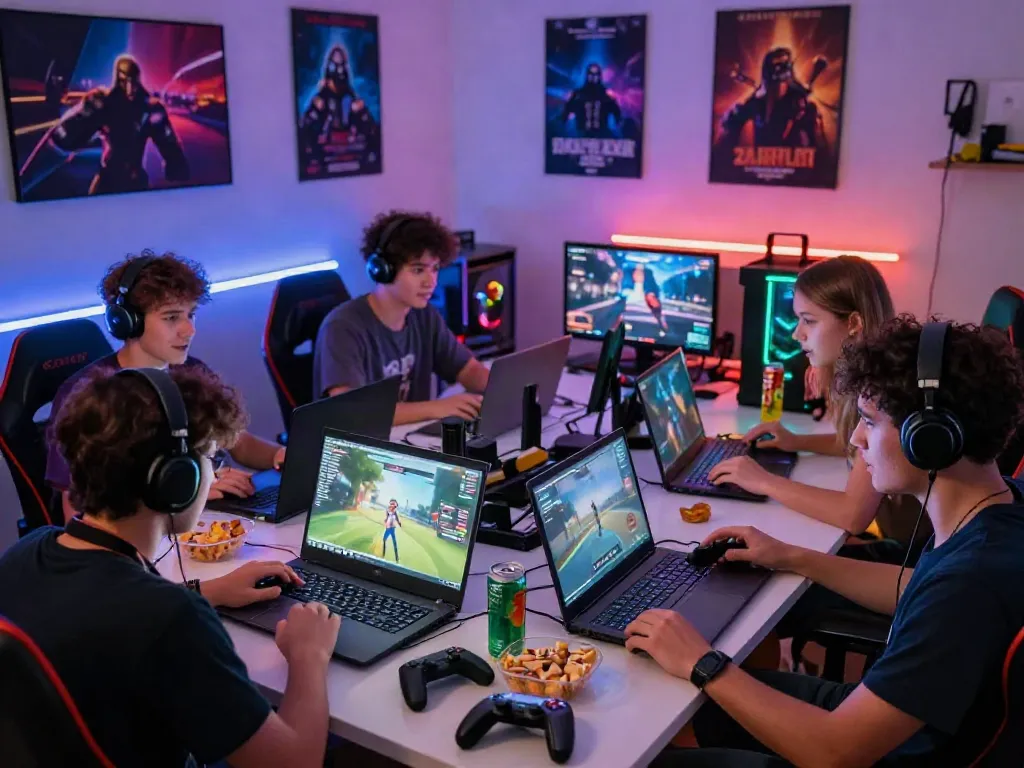 Trải nghiệm chơi game trực tuyến vui vẻ tại nhà với vvwin, nhóm bạn cùng tham gia chơi game đa nền tảng.