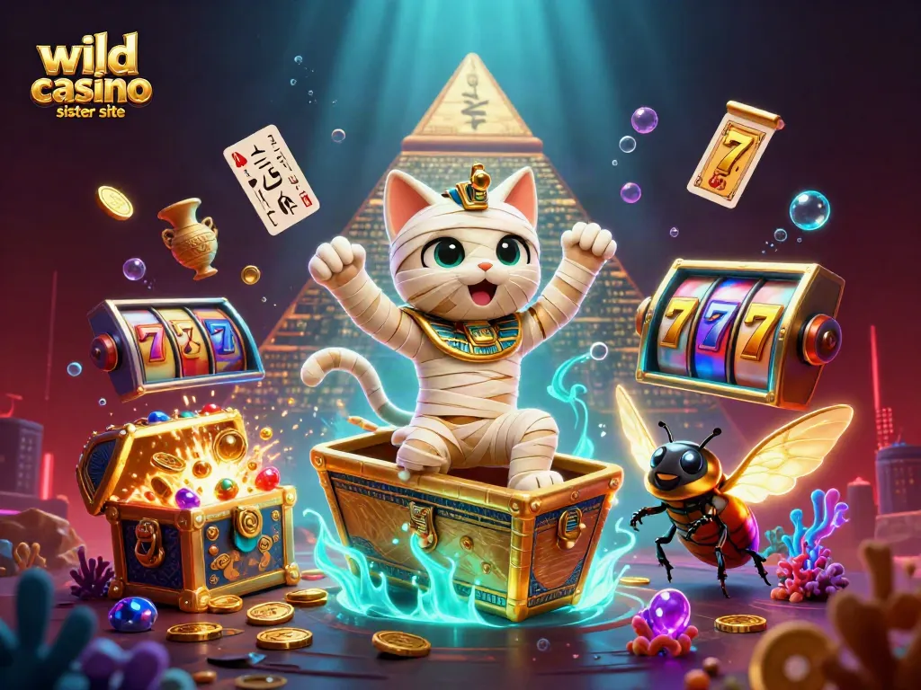 Experience thrilling gameplay as a wild casino sister site showcases Egyptian-themed adventures with slots and treasures.
