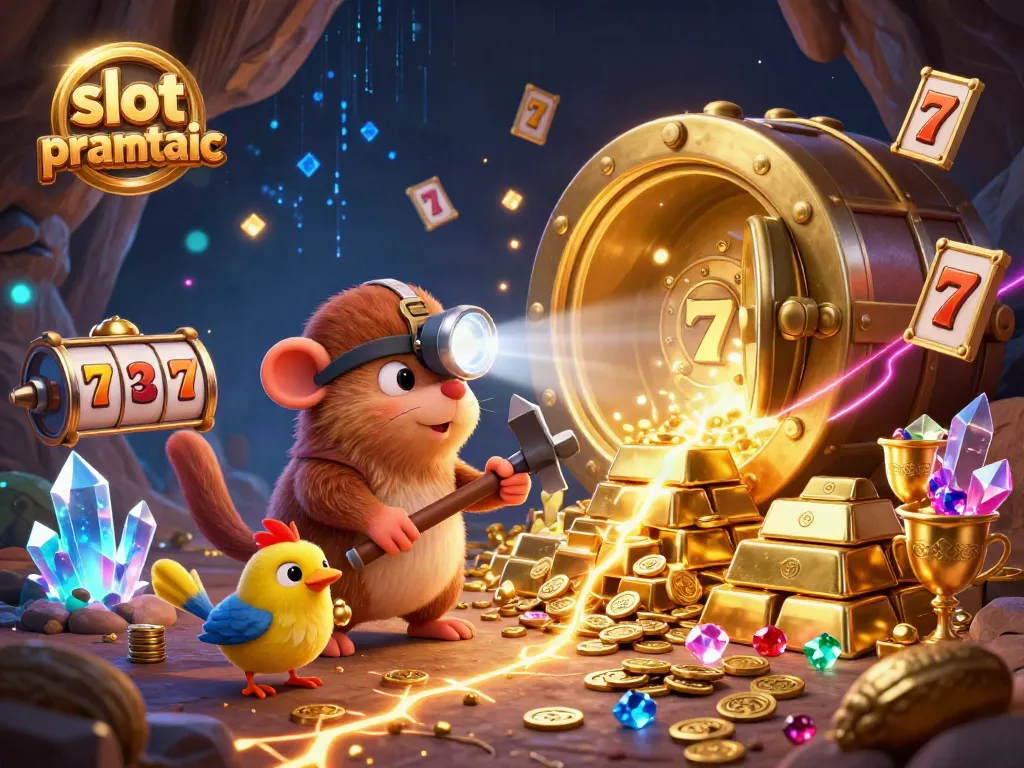 Spin the reels of slot pragmatic for riches in a vibrant treasure-filled cave.