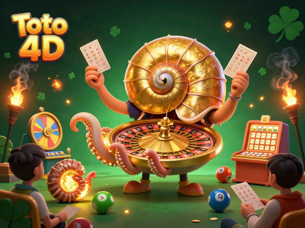 Menggandakan Toto 4D dengan warna bola yang memikat dan mesin lotere saat pemain memeriksa kupon mereka