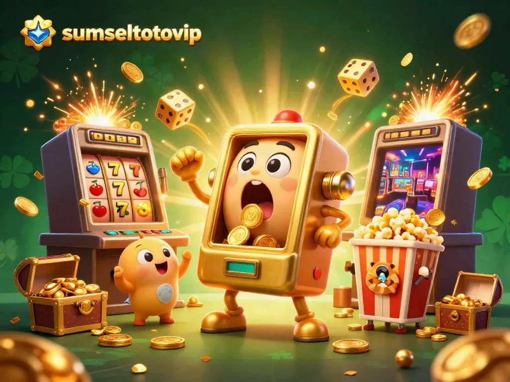 Experience the excitement of jackpots and bonuses at sumseltotovip with dynamic slot machines and cheerful elements.