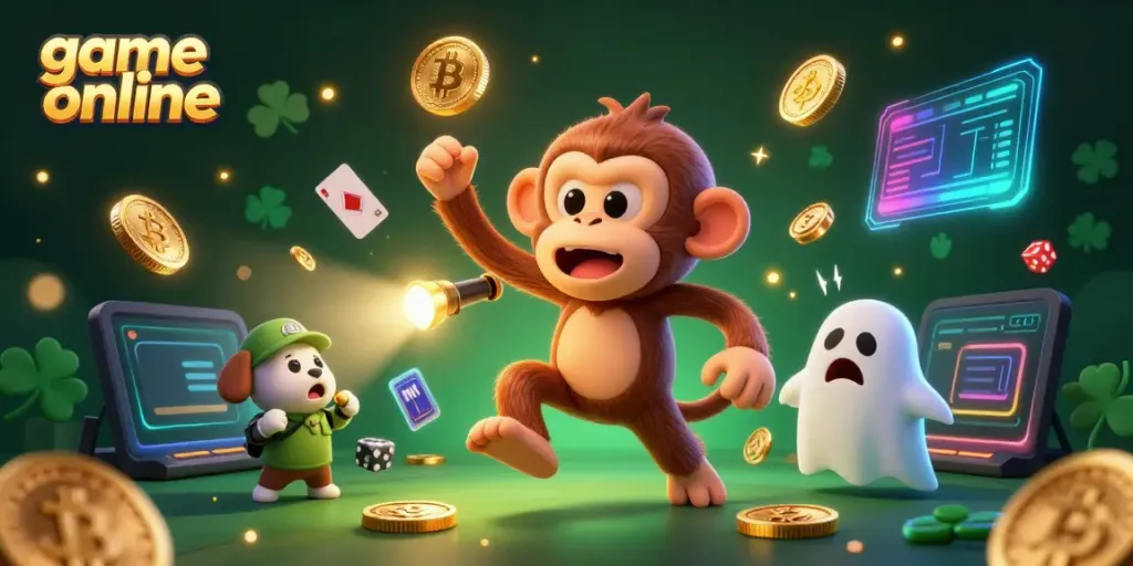 Experience thrilling gameplay with our game online featuring vibrant animated characters in a haunted casino.